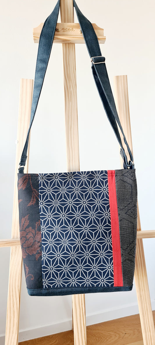 Asanoha Pattern Bag